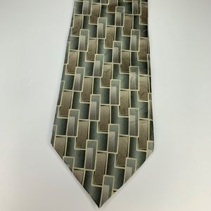 Pierre Cardin Geometric Silk Tie